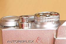 Autoreflex T2 shutter speed dial