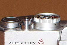 Autoreflex T shutter speed dial