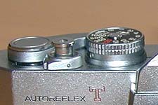 Autoreflex T2 shutter speed dial