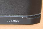 Serial number Autoreflex TC with plastic bottom plate