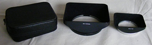 Lens hood Konica Varifocal Hexanon AR 35-100 mm / F2.8
