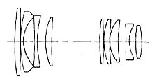 Lens diagram Zoom-Hexanon AR 35-70 mm / F3.5