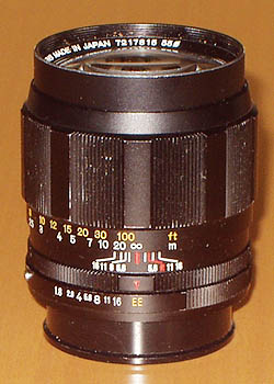 Konica Hexanon AR 85 mm / F1.8 - middle metal version