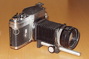 Extension Bellows on camera
