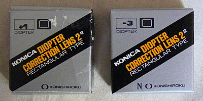 Original boxes Diopter Correction Lens AR