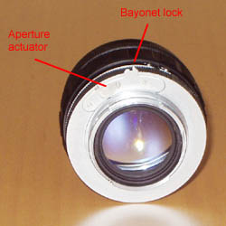 FP bayonet lens