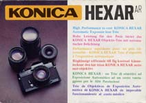 Hexar AR-Objektive