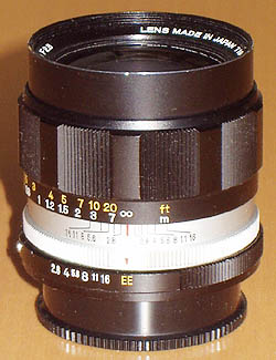 Konica Hexanon AR 35 mm / F2.8 early chrome ring version